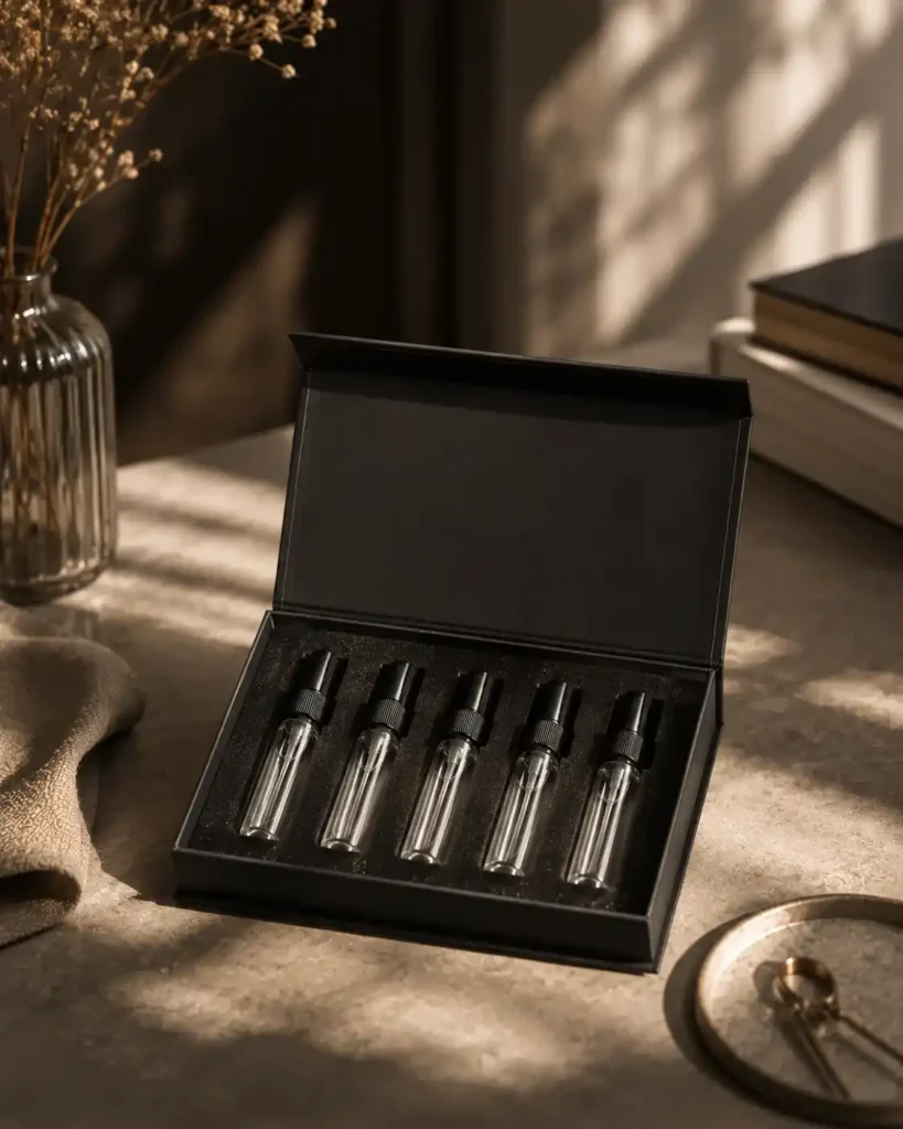 Scently perfume testers guide cover